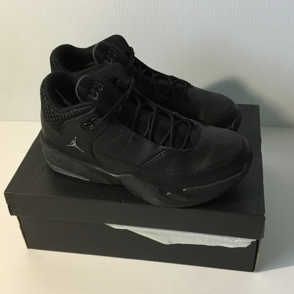 Jordan Kids  Black Basketball Sneakers